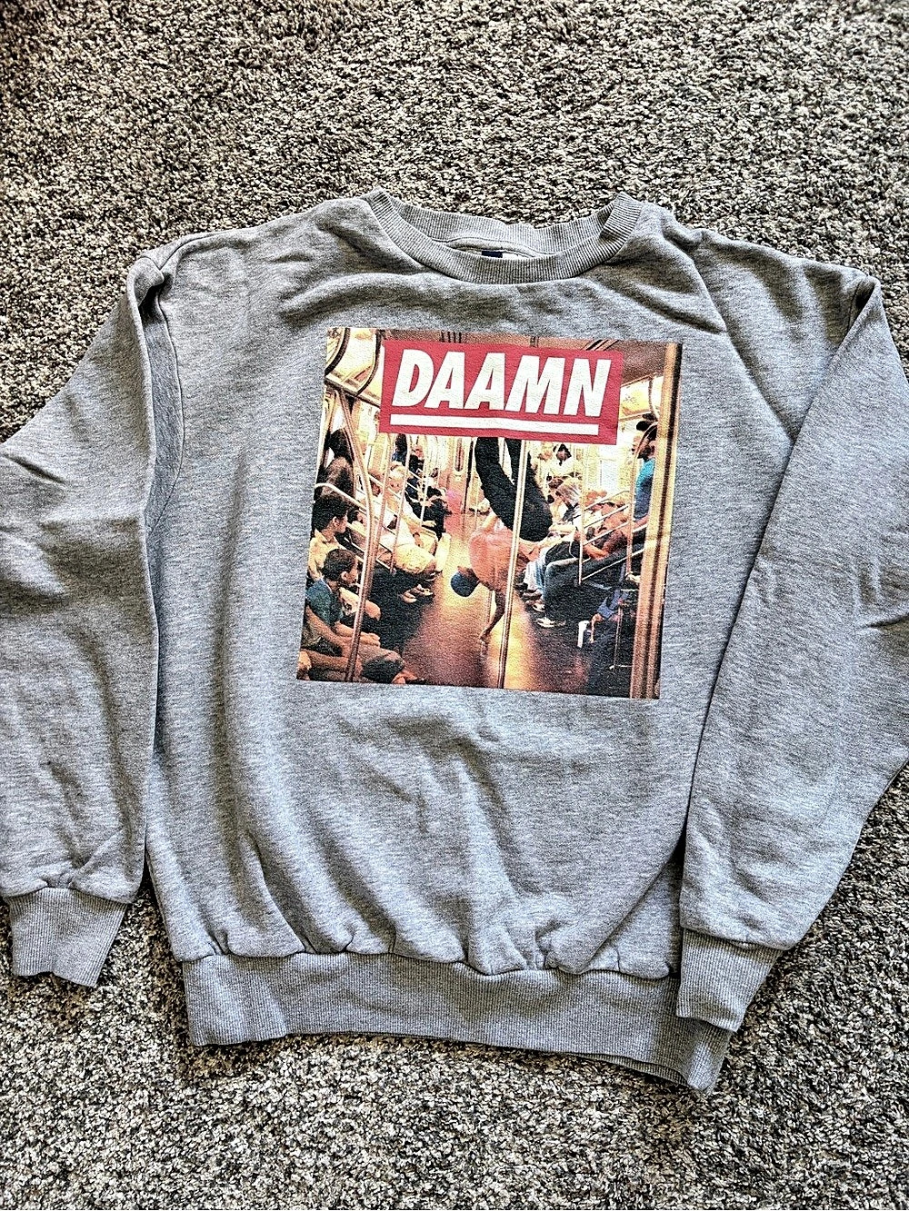 Graphic Unisex Sweatshirt - DAMN!